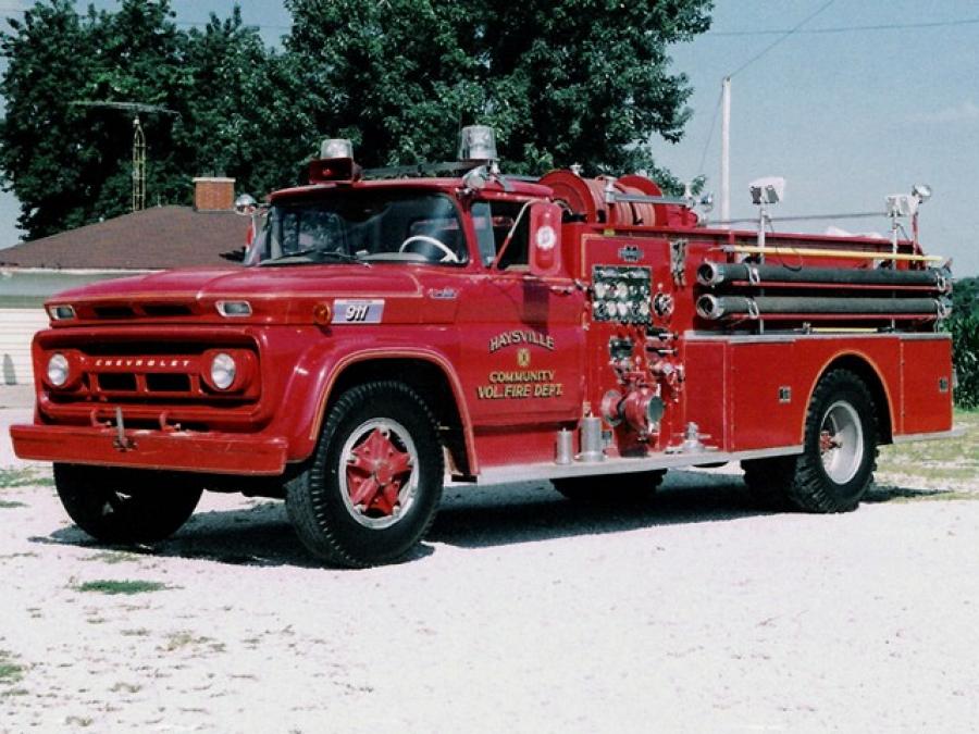  Chevrolet C60 Firetruck by Mid-West 1962 года  (фото 1 из 1)